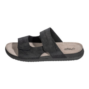 Alternative view of Ανδρική Ανατομική Καλοκαιρινή Παντόφλα Steps 2621 Μαύρο, Χακί