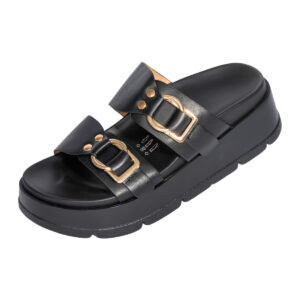 Alternative view of Γυναικεία Ανατομική Καλοκαιρινή Παντόφλα Steps 2623 Μαύρο