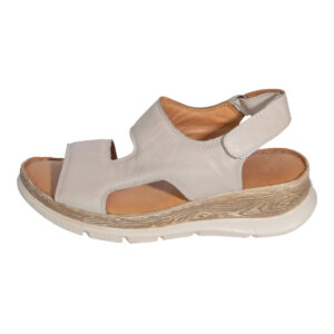 Γυναικεία Ανατομική Καλοκαιρινή Παντόφλα Steps 2645 Μπεζ, Μαύρο