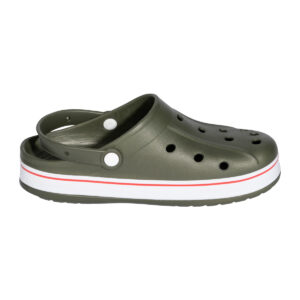 Ανδρική Ανατομική Καλοκαιρινή Σαμπό Steps 2650 Μαύρο, Χακί